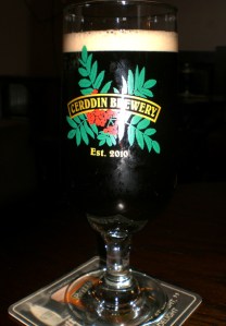 Beer from Cerddin Brewery