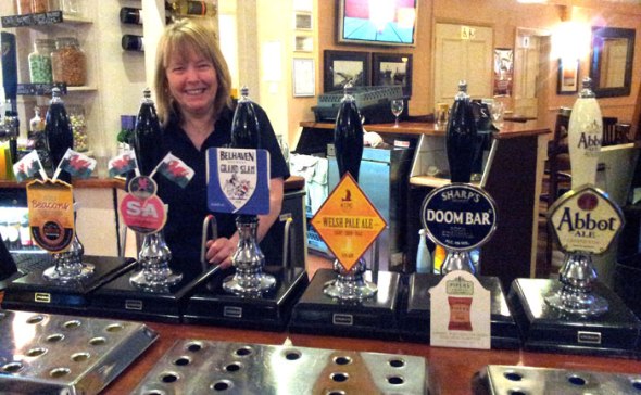 Six ales are now on offer at the Westbourne Inn