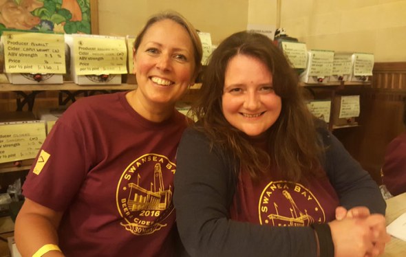 Have fun volunteering at the Swansea Bay Beer & Cider Festival.