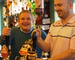 Gary Owen, landlord of The Queens Hotel, Swansea