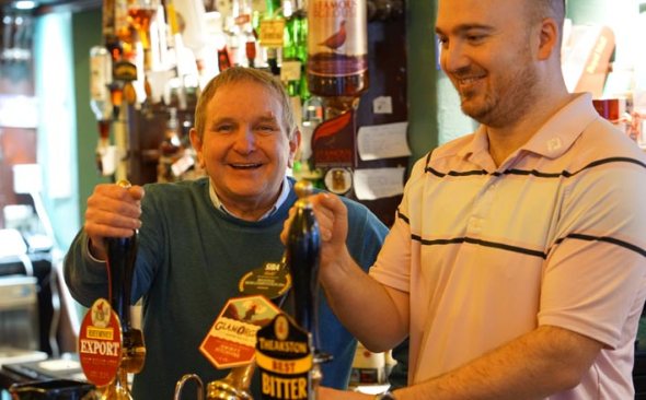 Gary Owen, landlord of The Queens Hotel, Swansea