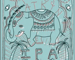 New branding for Tomos Watkin beers.