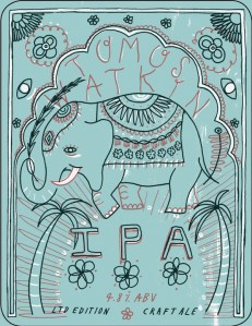 New branding for Tomos Watkin beers.