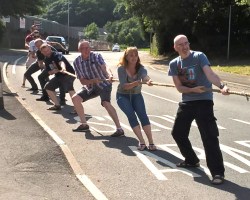 Tug of War at the Brit, Cwmavon