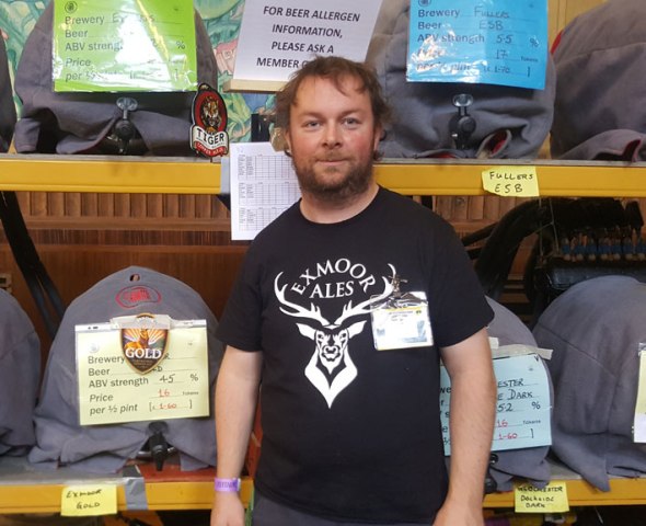 Donough Shanahan, the new chairman of Swansea CAMRA